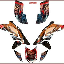 Yfx450 03 To 08 Graphic Kit 