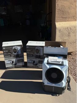 3 Hessair High Velocity Cooling Fan