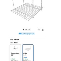 Brand NEW Garage Storage (Never opened)