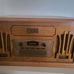 Record Player And Vinyl Records