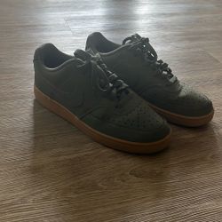 Nike, Olive Green, And Topaz, Size 8.5