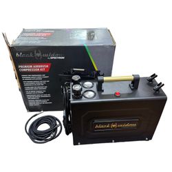 New BLACK WIDOW BY SPECTRUM Professional Airbrush Compressor Kit