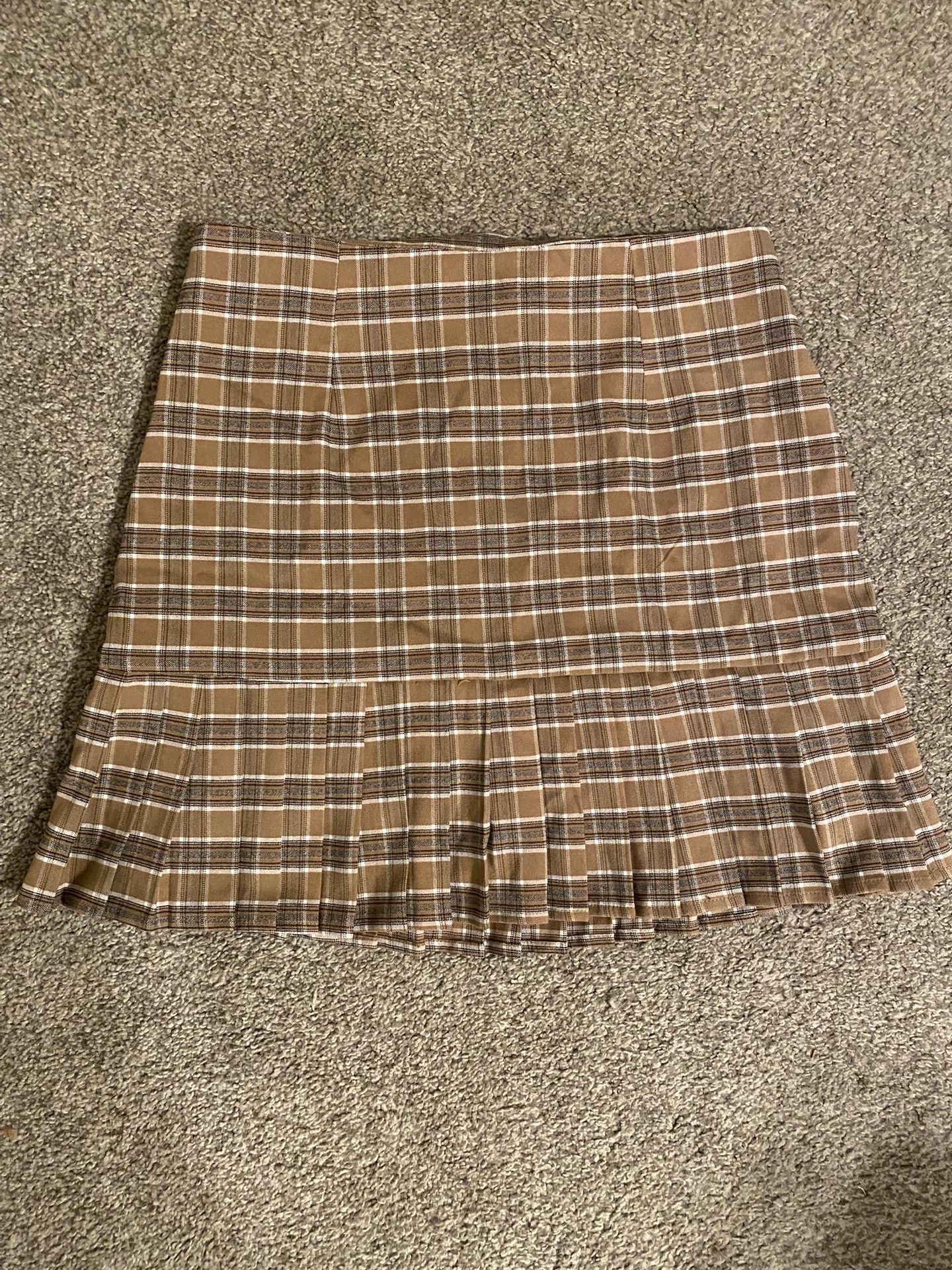 Plaid Skirt 