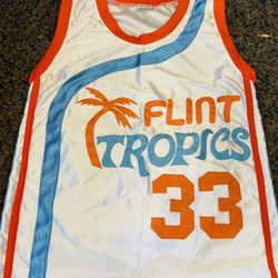 Jackie Moon Flint Tropics Semi Pro Basketball Jersey Youth Small