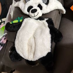 Panda costume for small dog 