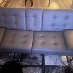 Leather Sleeper Sofa