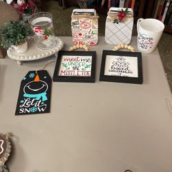 Teir Table Christmas Crafts