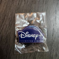 Disney D23 Expo Disney Plus Founders Circle Blue Pin Disney+ Pin 2019 New