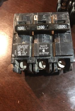Siemens 100 amp 3 pole break
