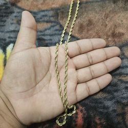 14k Gold Rope Chain