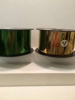 Metallic Poly Gold and Green