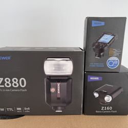 Neewer flash and trigger set
