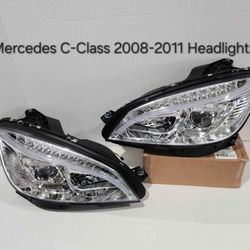 Mercedes Benz C-Class 2008-2011 Headlights 