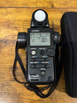 sekonic L-758DR lightmeter