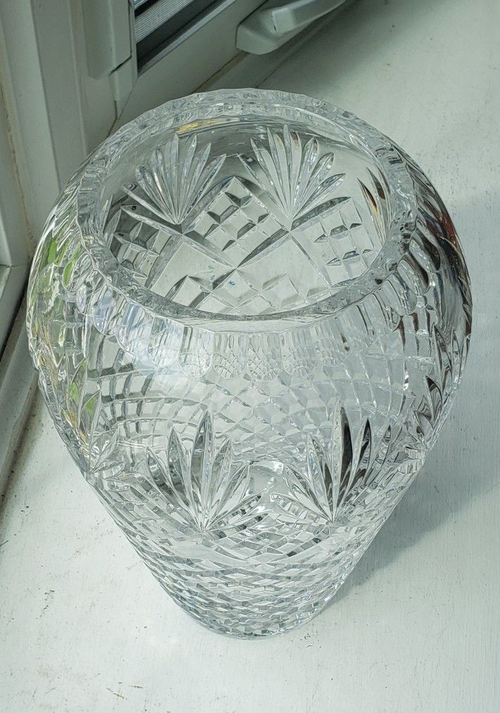 Vintage Crystal Vase ▪︎HEAVY▪︎