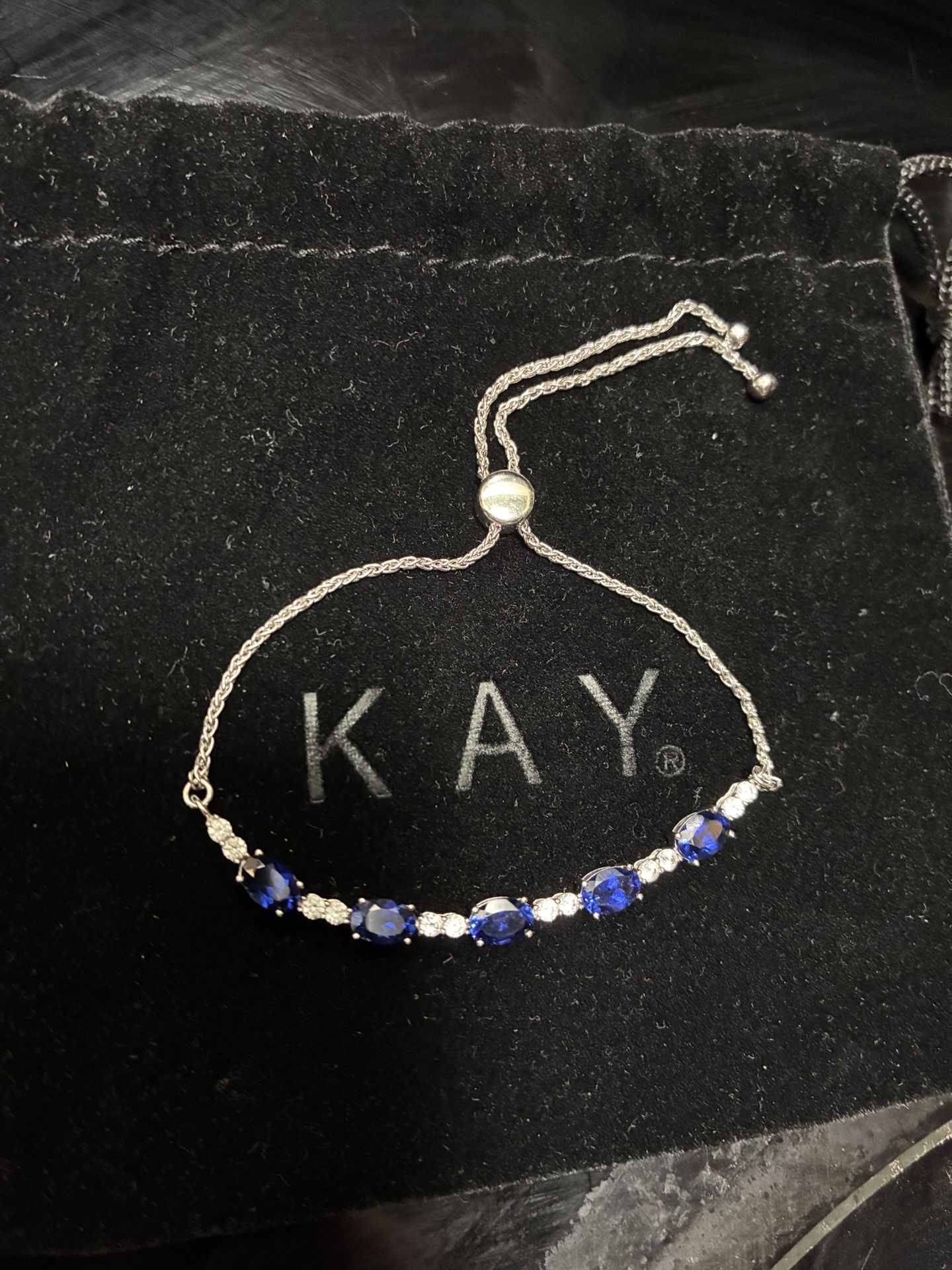 Kay Jewelers Sapphire Sterling silver Bracelet
