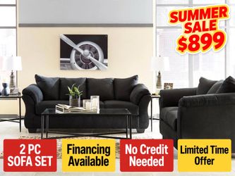 2 PC SOFA AND LOVESEAT