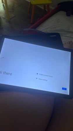 Big android tablet everything works