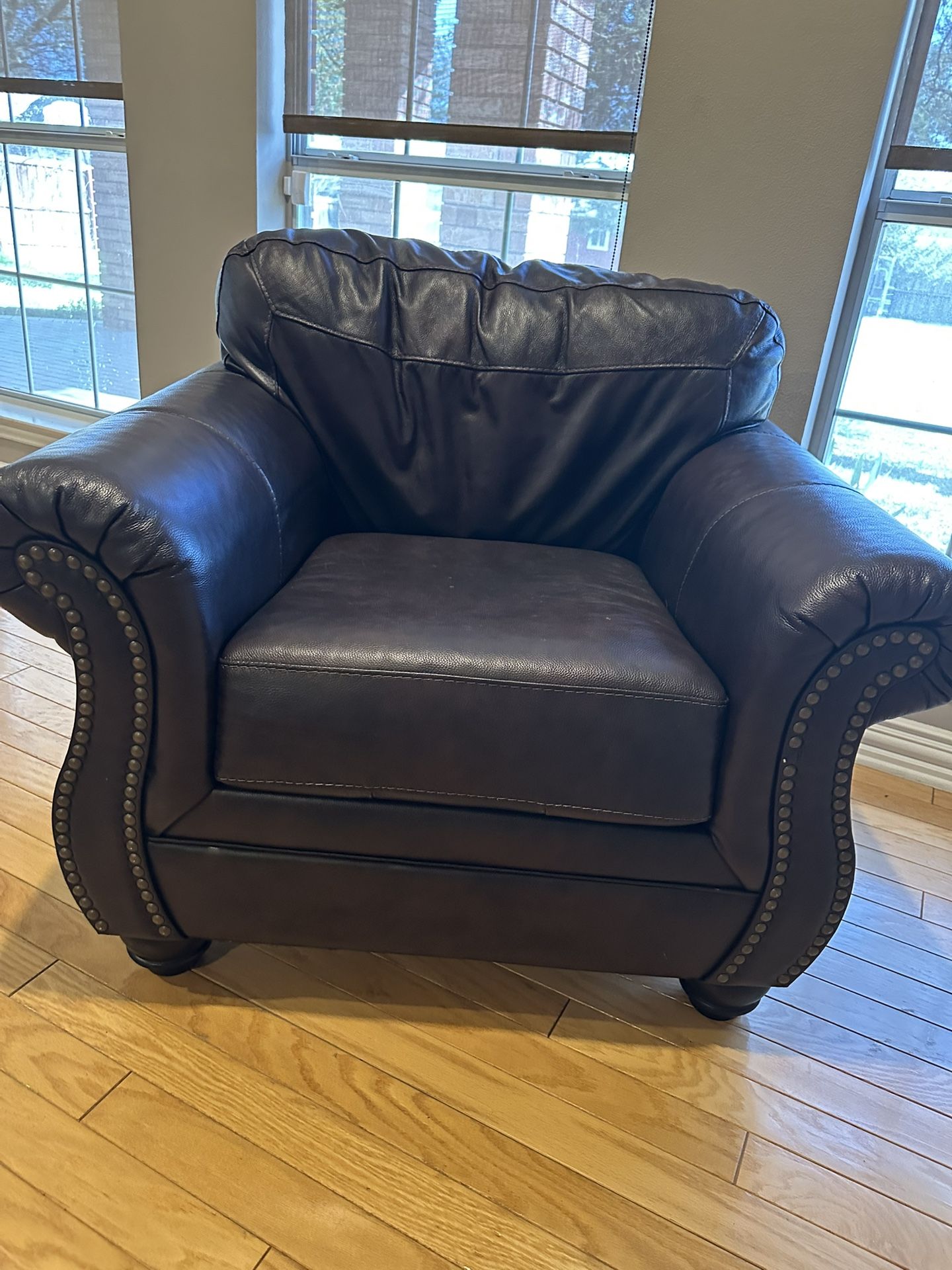 Faux leather Couch