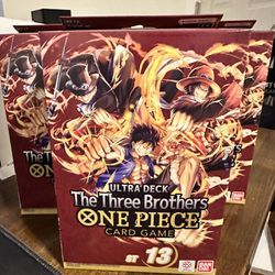 One Piece Card Game Three Brothers Ultra Deck 