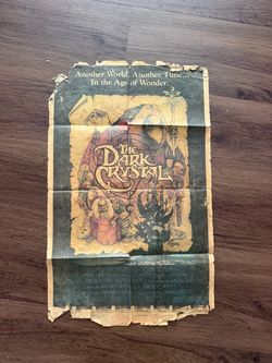 Original the dark crystal poster