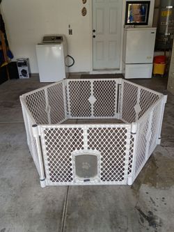 Dog cage octagon
