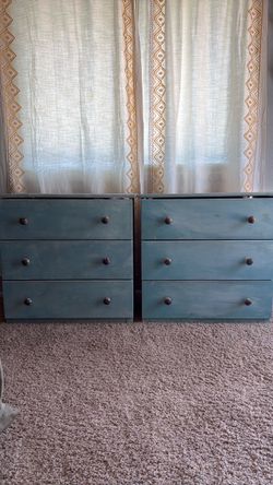 Two IKEA dressers