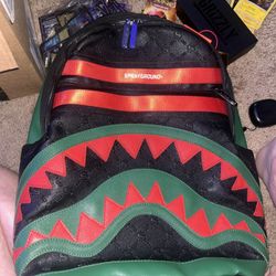 Spray Ground Dinero Back Pack Dead Stock 
