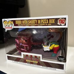 Bibbo With Shorty In Pizza Box 1362 Funko Pop