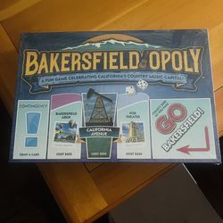 Bakersfield Monopoly In Plastic