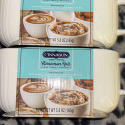 Cinnabon cups $14 each cup