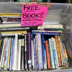 CURB ALERT: FREE BOOKS
