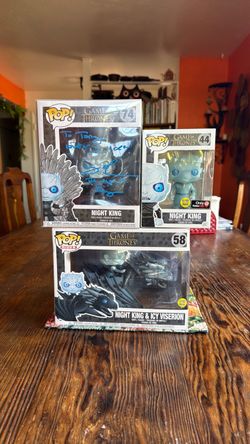 Game of Thrones Funko Pop Night King Bundle of 3
