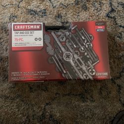 Craftsman 75-piece Tap and Die set