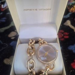 Adrienne VITTADINI Watch And Bracelet 