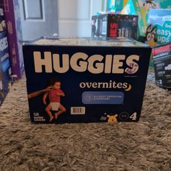 Huggies Overnights Size 4 58ct 