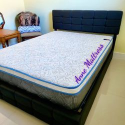 NEW QUEEN PILLOW TOP MATTRESS AND BOX SPRING
