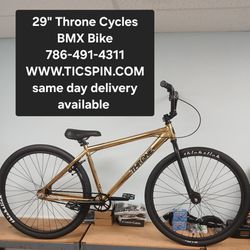 29" Throne Cycles BMX Bike 