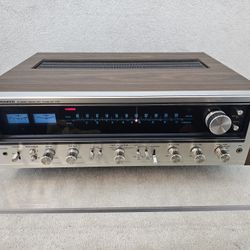 Beautiful Pioneer SX 737 Stereo Receiver Silver Face Vintage