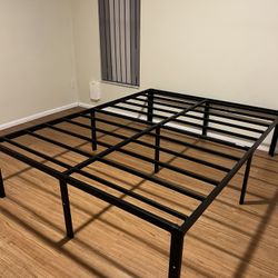 18” Tall Queen Metal Bed frame