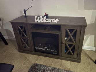 Chimney tv stand