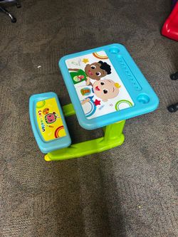Cocomelon kids drawing table