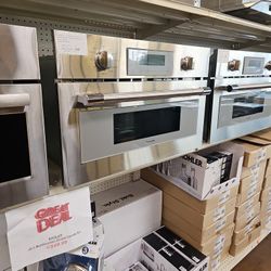 Built In Microwave Oven 30 Inch Wide Thermador Stainless Steel