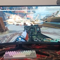 34"ultrawide Odessey Monitor Like New