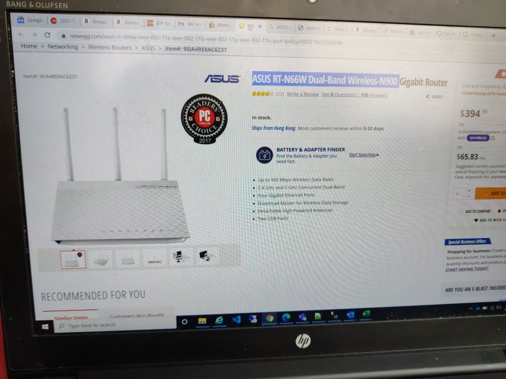 Asus Rt-n66w N900 Gigabit Router