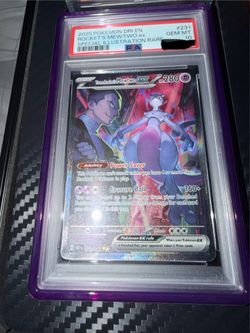 Pokemon rocket’s mewtwo psa 10