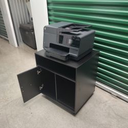 HP Printer/copier/fax With Cabinet