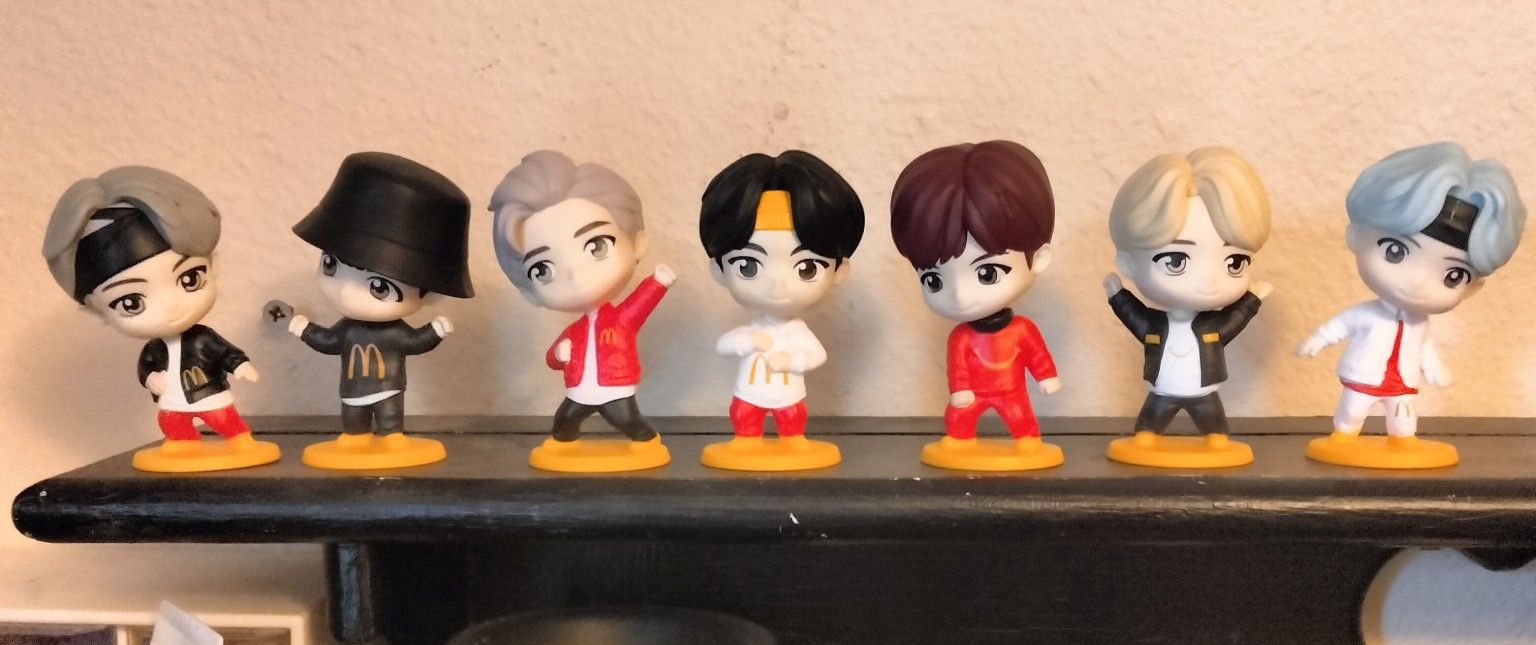 BTS Tiny Tan McDonald's