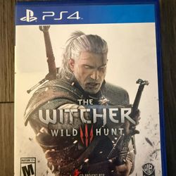 The Witcher 3 Wild Hunt PS4