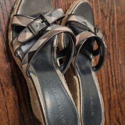 Burberry Wedges Size 7